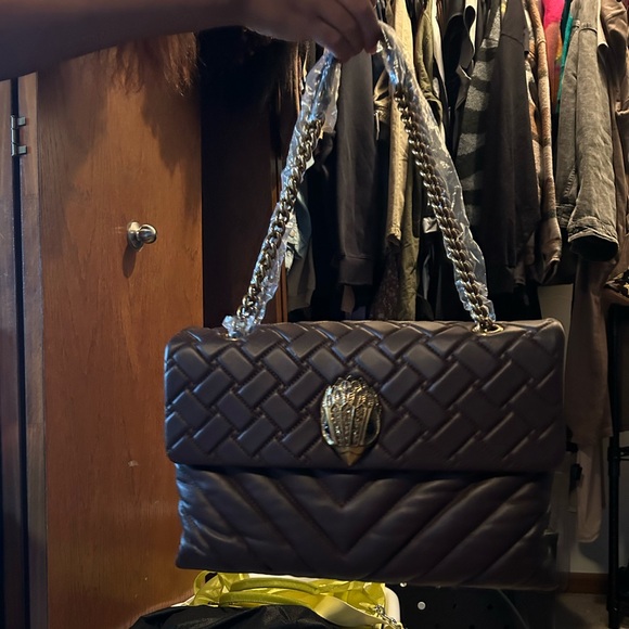 - Kurt Geiger Brown Kensington XXL bag NWT and dustbag - Picture 2 of 2